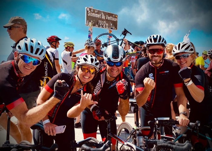 Het begeleidingsteam van Flamme Rouge